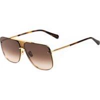 Belstaff Men's SEXTON-GUN-TITANIUM-W Sunglasses in Gold