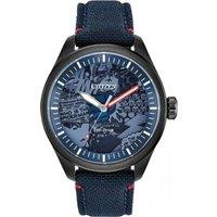 Citizen Men's AW2037-04W 43mm Quartz Watch in Blue
