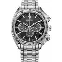 Citizen Men's CA4540-54E 43mm Quartz Watch in Silver