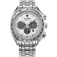 Citizen Men's CA4540-54A 43mm Quartz Watch in Silver
