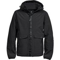 TEE JAYS Men's Urban Adventure Soft Shell Jacket in Black | Size: XL