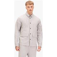 Luke 1977 Men's Canavese Tech Shirt in Light Grey | Size: Medium