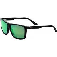 Maui Jim Men's MJ0610S-002 Mamalu Bay Square/Rectangle Sunglasses in Black