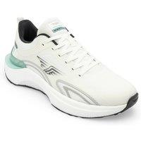 RedTape Men's Lightweight Breathable Mesh Active Trainers in White | Size: 8
