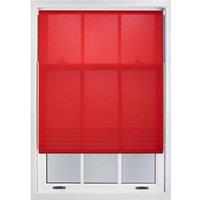 Furnished Red Daylight Roller Blinds - Trimmable Window Shade | Size: 45 cm width x 210 cm drop