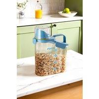H&O Direct 2L Dry Food Airtight Storage Container in Blue