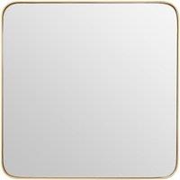 Orsina Tia Small Gold Finish Square Wall Mirror