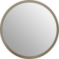 Orsina Athena Small Round Wall Mirror in Silver