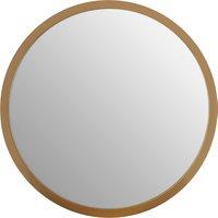 Orsina Athena Small Round Wall Mirror in Gold