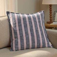 Wylder Abersoch Stripe 100% Cotton Cushion | Size: 50 cm x 50 cm