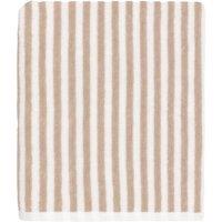 Yard Hebden Striped 100% Cotton Towel in Natural