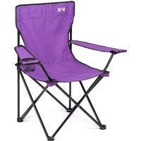 Trail Outdoor Leisure Trail Folding Camping Chair Lightweight Cup Holder Fishing Outdoor in Purple