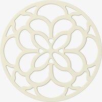 Zeal Silicone Heritage Circular Hot Mat Trivet, 20cm in Cream