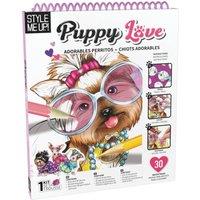Spicebox Style Me Up Puppy Love in White
