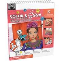 Spicebox Style Me Up Colour & Stitch in Pink