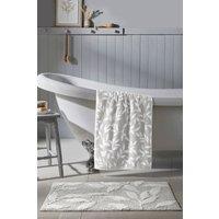 Dreams & Drapes 'Sandringham' 100% Cotton Jacquard Towel in Light Green