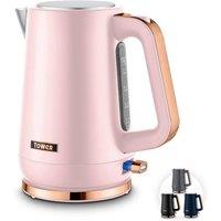 Tower Cavaletto Jug Kettle Pink & Rose Gold