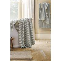 CHRISTY 'Portobello Stripe' Coastal Inspired Towels in Green