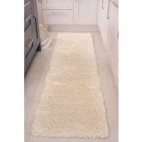 Kukoon Runner Rug Cream Super Soft Shaggy Long Hallway Rugs | Size: 60 cm x 240 cm