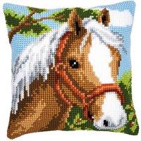 Vervaco CUSHION PONY - Cross Stitch Kit: Cushion: Pony