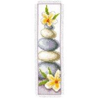 Vervaco B/MARK FRAGIPANI - Counted Cross Stitch Kit: Bookmark: Frangipani