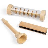 Bigjigs Toys Classic Rhythm Makers in Brown