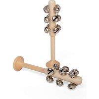 Bigjigs Toys Natural Wooden Bellstick