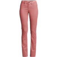 Lands' End Women's Straight Leg Stretch Cord Jeans, Mid Rise in Dusty Pink | Size: 16L