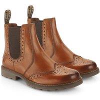 CATESBY ENGLAND Men's Bute Leather Casual Chelsea Boots in Tan | Size: 7
