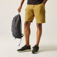 Regatta Men's Ruwan Cotton Twill Cargo Shorts in Mustard | Size: 38R
