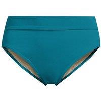 Lands' End Women's Plus Foldover Bikini Bottoms in Teal | Size: 22