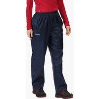 Regatta Women's Pack It Waterproof Overtrousers in Dark Navy | Size: XL