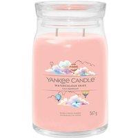 Yankee Candle Women's Signature Large Jar Watercolour Skies in Pink