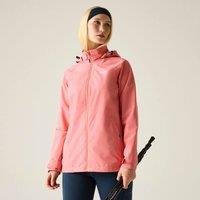 Regatta Women's Daysha II Waterproof Hooded Shell Jacket in Peach | Size: 10