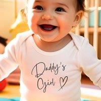 Aye Do Gifts Daddy's Babygrow in White | Size: 0-3 m