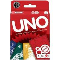 Uno 80th Anniversary Ruby Red Card Game