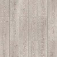 Vinyl Flooring UK Step 8mm Click Laminate Flooring Wood Effect-8 Planks-Covers 1.861sqm in Light Beige
