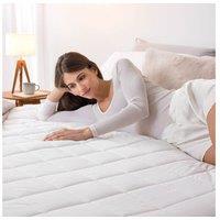Dreamland Electric Mattress Protector Double in White