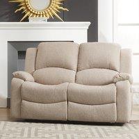 Artemis Home Marldon 2 Seat Manual Recliner Sofa in Beige