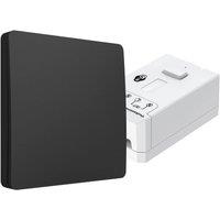 ENER-J 1 Gang Wireless Kinetic Switch Black with 100W RF WiFi Dimmable