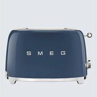 Smeg 50's Style 2 Slice Toaster Gloss in Blue