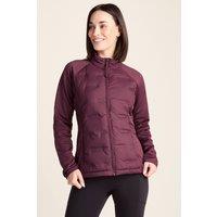 TOG24 Women's 'Arna' Hybrid Jacket in Burgundy | Size: 8