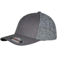 Flexfit Men's Melange Trucker Cap in Black