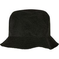 Flexfit Men's Terrycloth Bucket Hat in Black