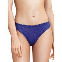 Chantelle Women's Waltz Tanga in Blue | Size: 10