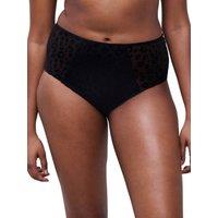 Chantelle Women's Girls High Waist Brief in Black | Size: 14
