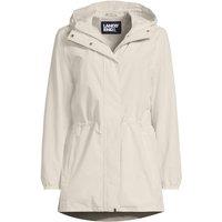 Lands' End Women's Squall Packable Raincoat in Light Tan | Size: 16-18