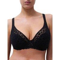 Chantelle Women's Girls Plunge T-Shirt Bra in Black | Size: 42D