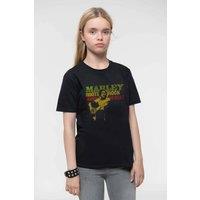 Bob Dylan Roots Rock Reggae T-Shirt in Black | Size: 7-8 Years