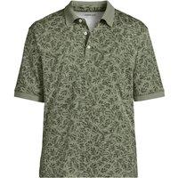 Lands' End Men's Supima Polo Shirt, Traditional Fit in Bottle Green | Size: Medium